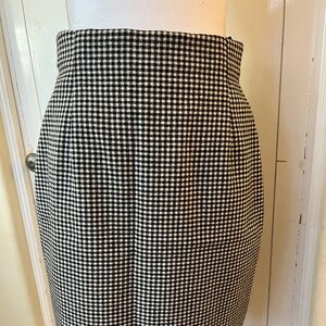 Emanuel check skirt
